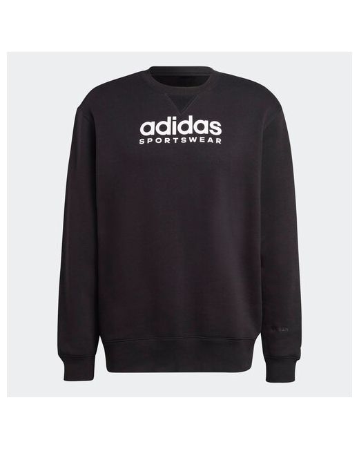 Adidas Свитшот All SZN Fleece Graphic размер черный