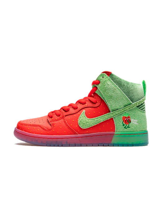 Nike Кроссовки Dunk High размер 44.5 EU красный зеленый