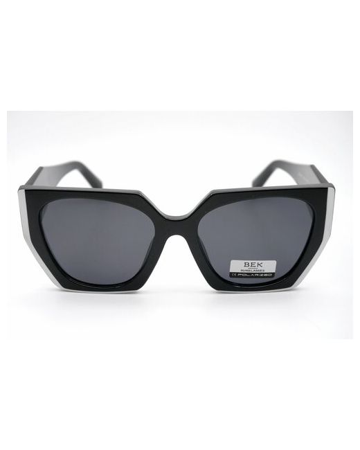 Bek Солнцезащитные очки серебряный черный
