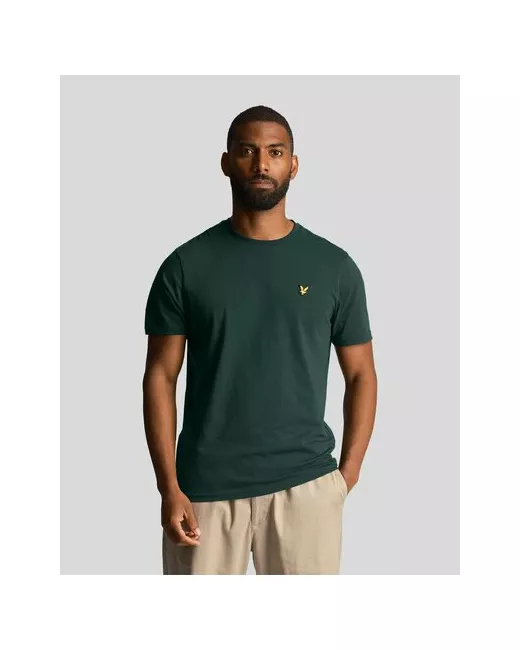 Lyle&Scott Футболка Plain T-shirt размер зеленый мультиколор