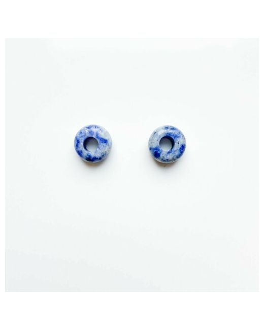 Strekoza Collection Серьги содалит размер/диаметр 10 мм синий