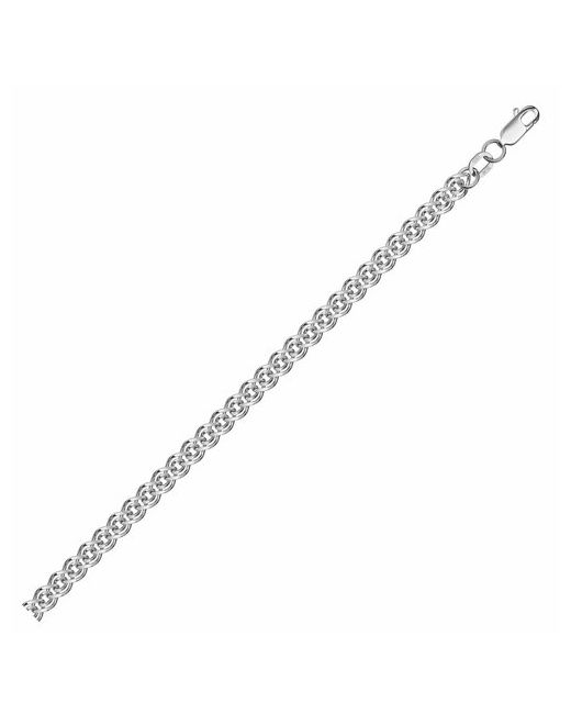 Krastsvetmet Браслет-цепочка серебро 925 проба длина 18 см.