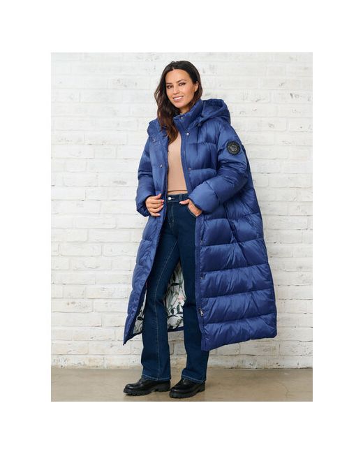 maxroses Пальто размер 48 синий