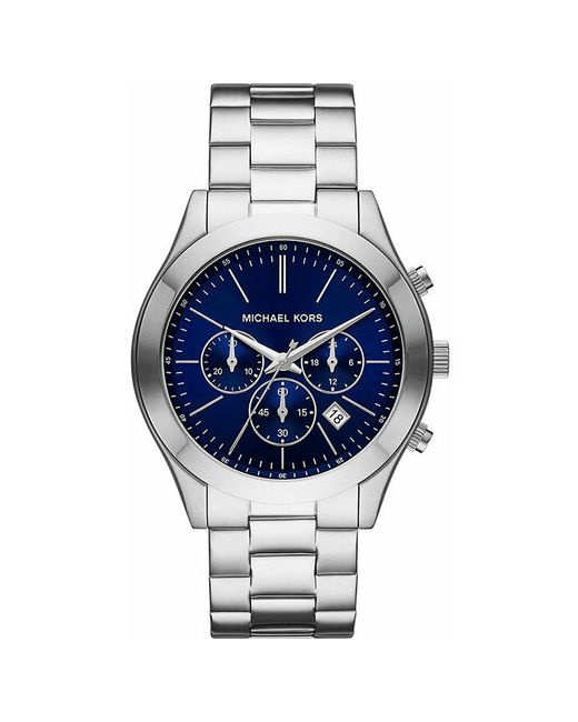 Michael Kors Наручные часы серебряный синий