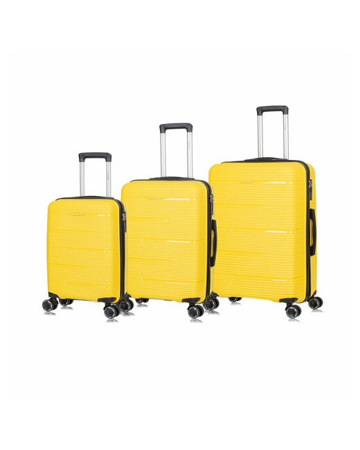 L'Case Умный чемодан Ch1107 3 шт. размер