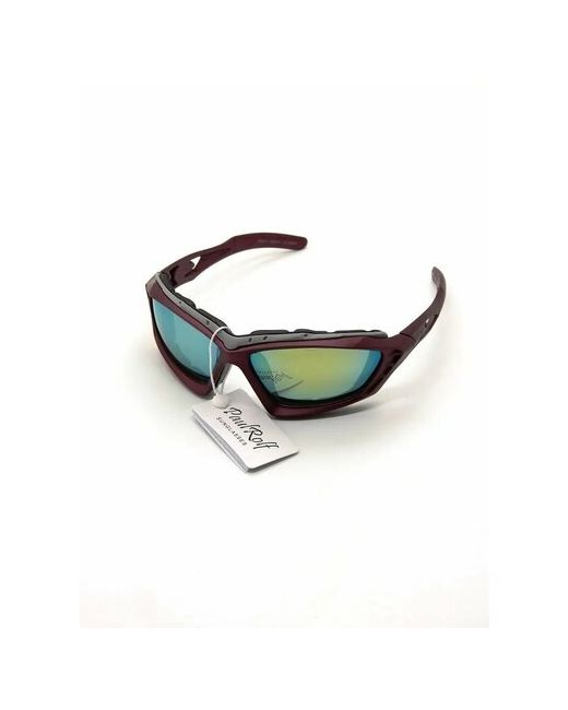 Paul Rolf Солнцезащитные очки Спортивные с поляризацией YJ-12239-2 зеленый фиолетовый