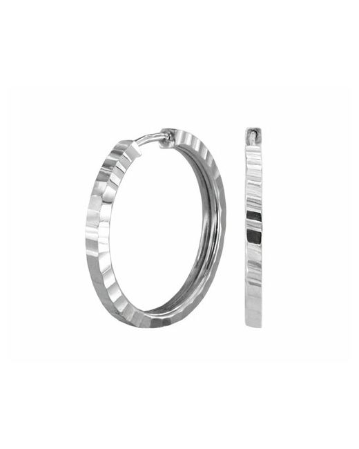 Tosya Серьги серебро 925 проба размер/диаметр 20 мм