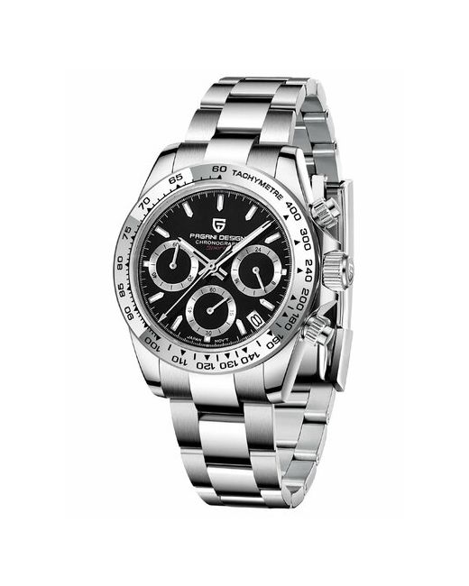 Pagani Design Наручные часы 1727-001 серебряный черный