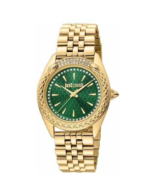 Just Cavalli Наручные часы 83571 золотой зеленый