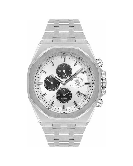 Santa Barbara Polo & Racquet Club Наручные часы Luxury серый серебряный