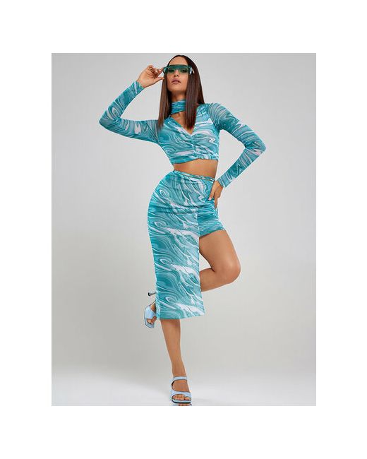 Alza Комплект одежды размер 40 голубой
