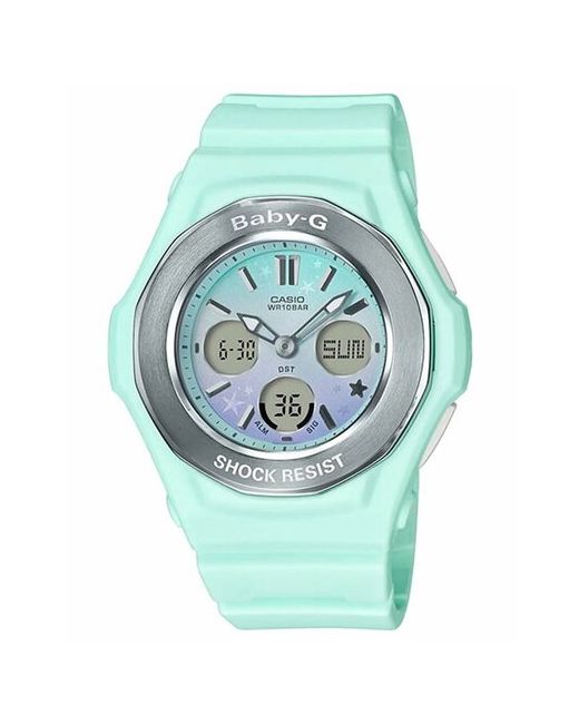 Casio Наручные часы BGA-100ST-3A фиолетовый серебряный