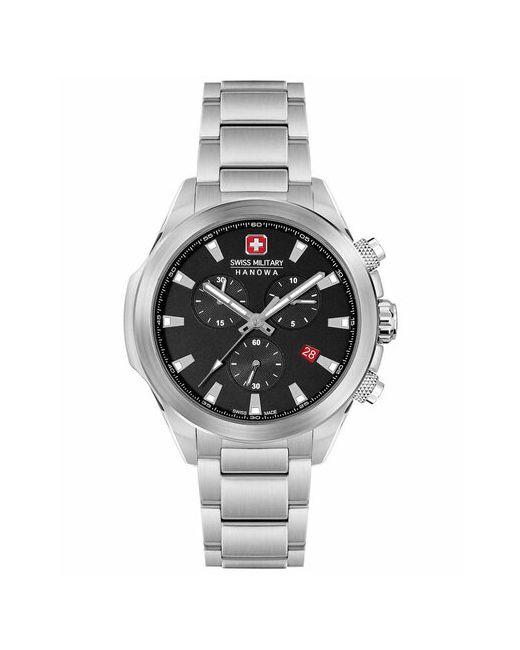 Swiss Military Hanowa Наручные часы SMWGI0001901 черный серебряный