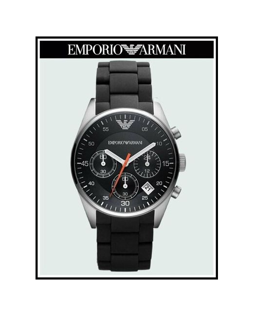 Emporio Armani Наручные часы A5858R черный