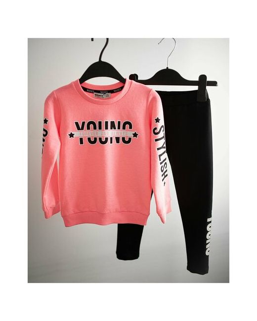 Wanex Комплект одежды размер черный розовый