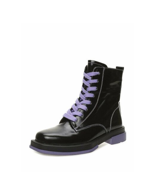 El' Rosso Ботинки размер фиолетовый черный