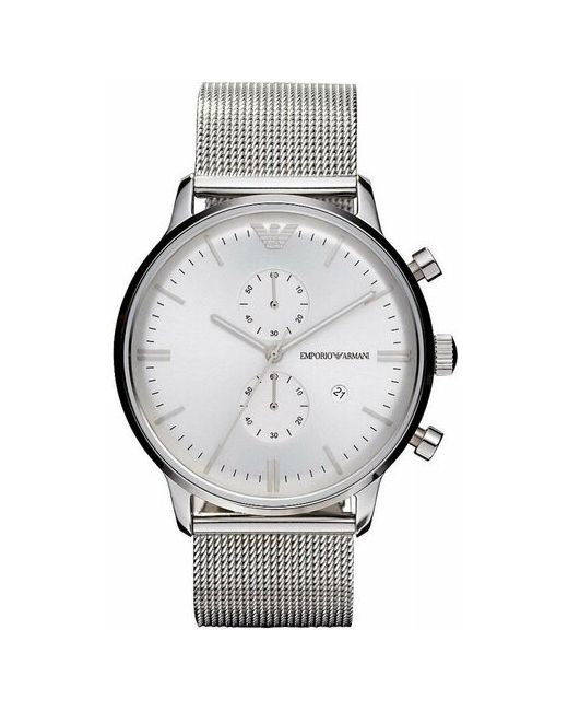 Emporio Armani Наручные часы серебряный серый