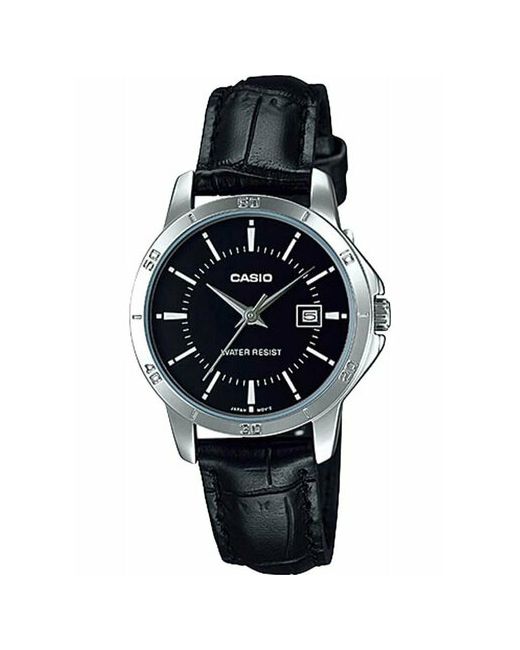 Casio Наручные часы LTP-V004L-1A серебряный черный