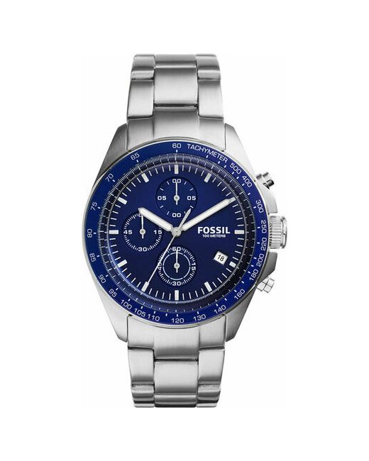Fossil Наручные часы FS3030 серебряный синий