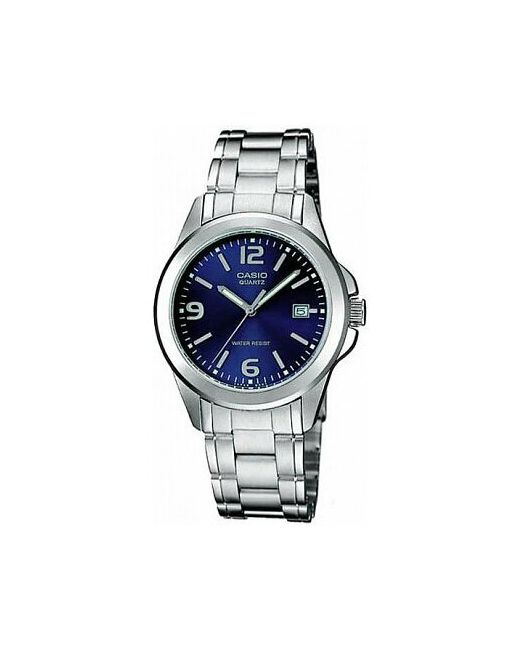 Casio Наручные часы Collection серебряный синий