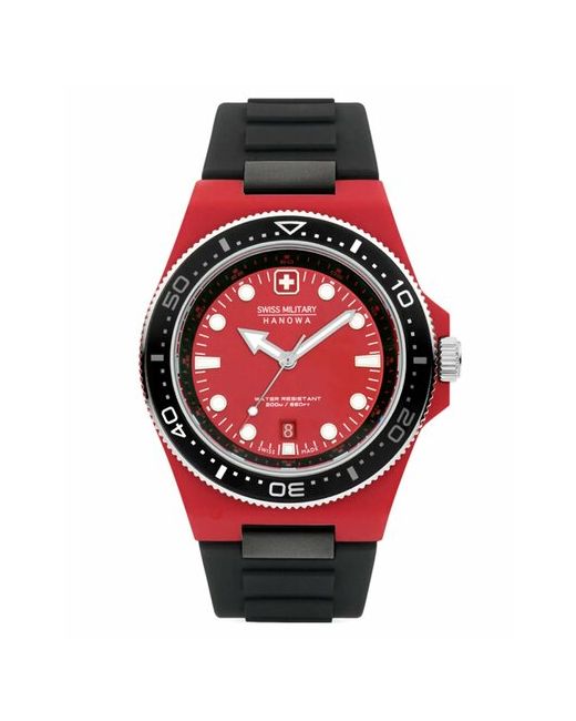 Swiss Military Hanowa Наручные часы SMWGN0001183 красный черный
