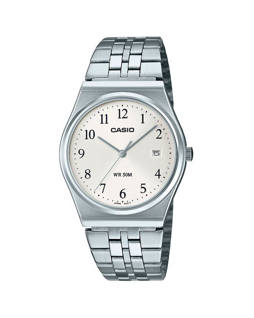 Casio Наручные часы серебряный белый