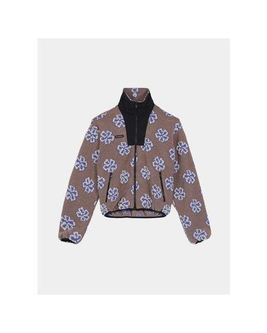 Bluemarble Толстовка Flower Fleece Track Jacket размер