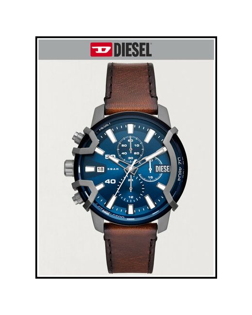 Diesel Наручные часы Griffed синий