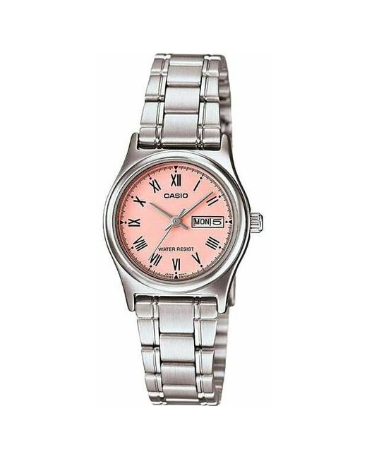 Casio Наручные часы серебряный розовый