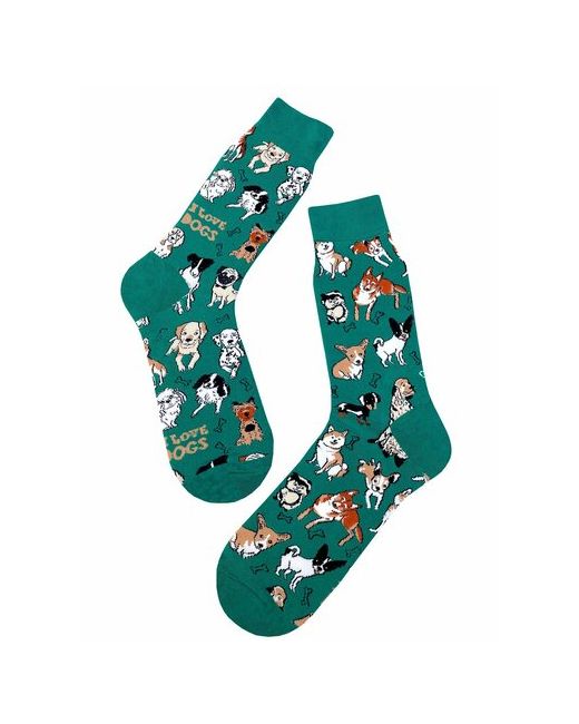 Country Socks Носки размер Универсальный зеленый белый