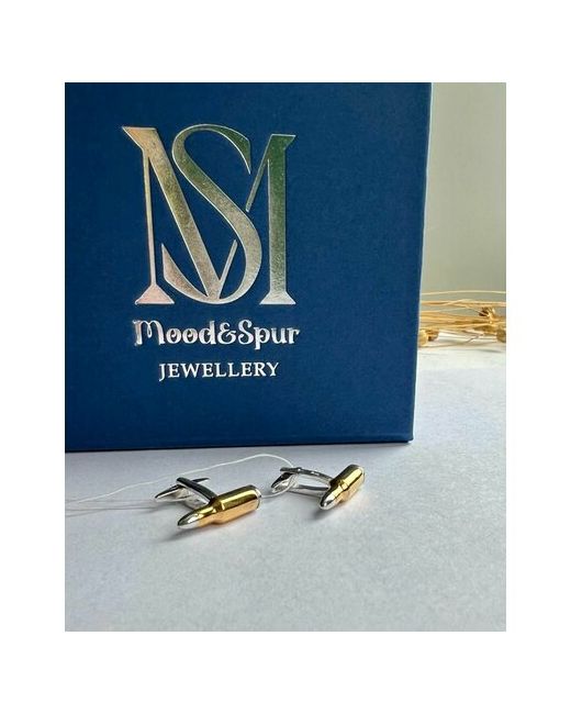 Mood&Spur MS Jewellery Запонки MSJewellery серебряные на рубашку серебро 925 проба