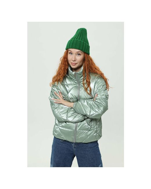 Натали Куртка размер 52 зеленый