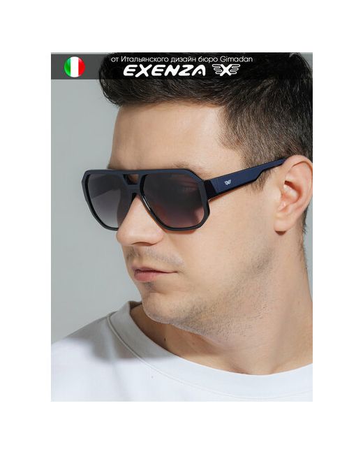 Exenza Солнцезащитные очки черный синий