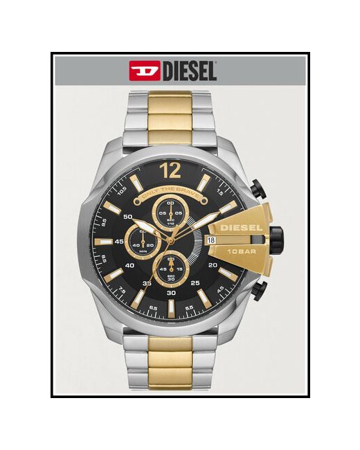 Diesel Наручные часы золотой серебряный