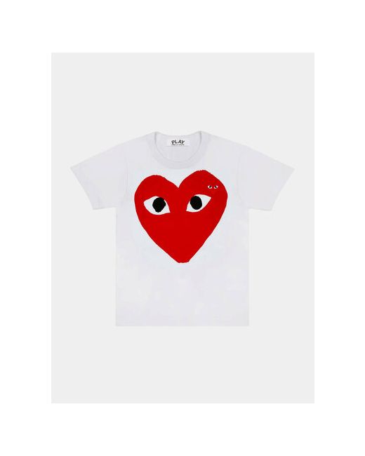 Comme Des Garcons Футболка Large Red Heart размер