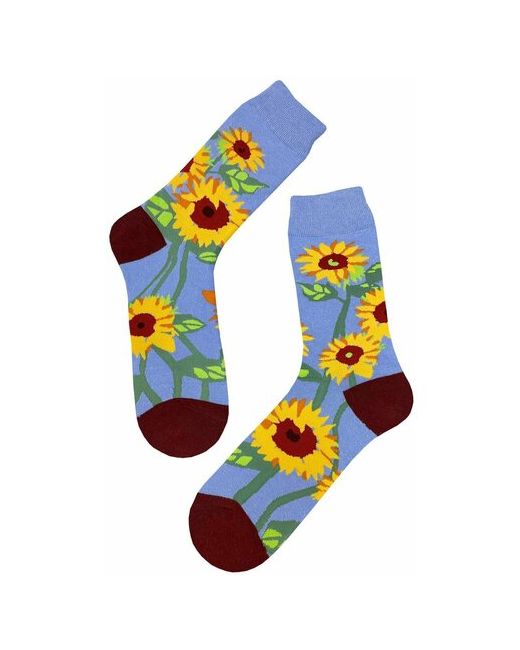 Country Socks Носки размер 363738394041 голубой желтый