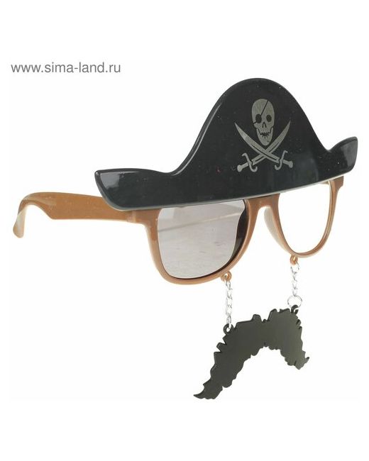 Страна Карнавалия Карнавальные очки Пират