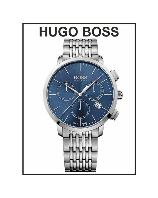 Boss Наручные часы серебряный синий