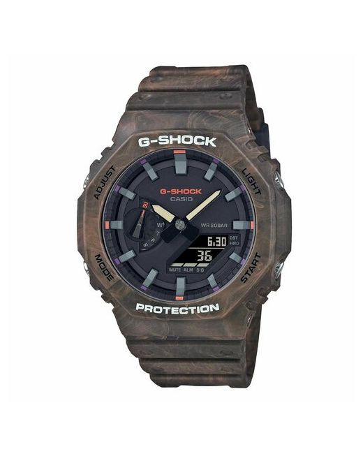 Casio Наручные часы G-Shock GA-2100FR-5A серебряный коричневый