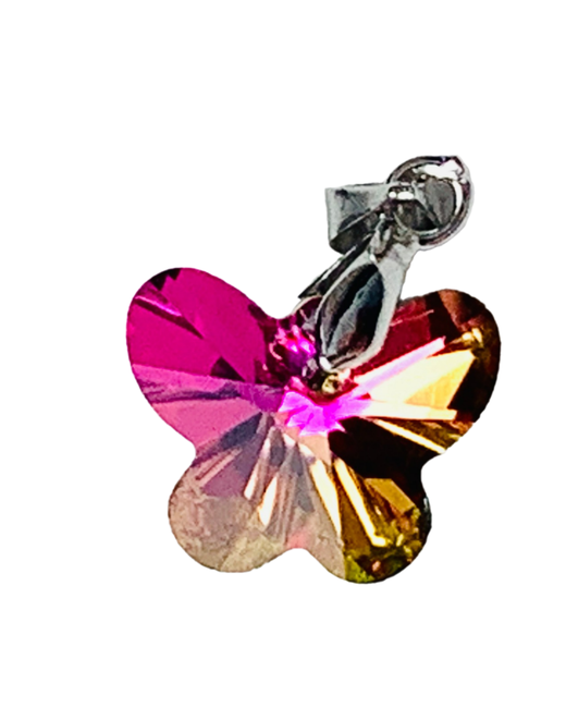 My Lollipop Подвеска Butterfly кристаллы Swarovski желтый