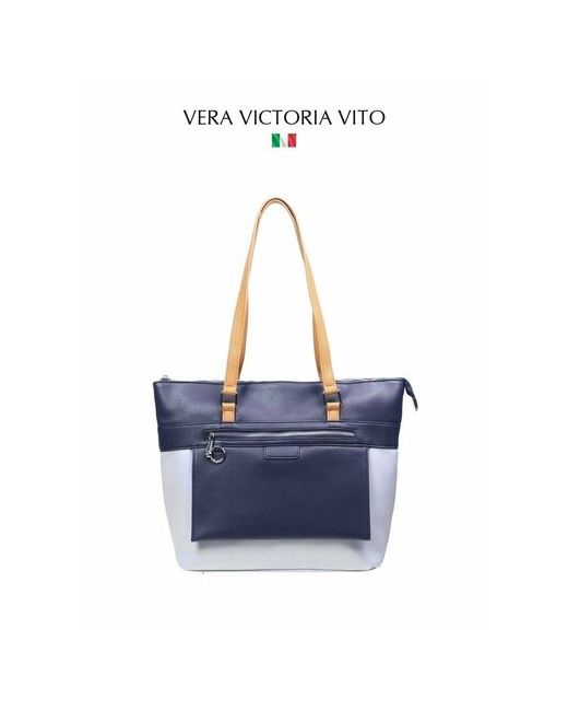 Vera Victoria Vito Сумка шоппер 33-301-5 фактура зернистая оранжевый