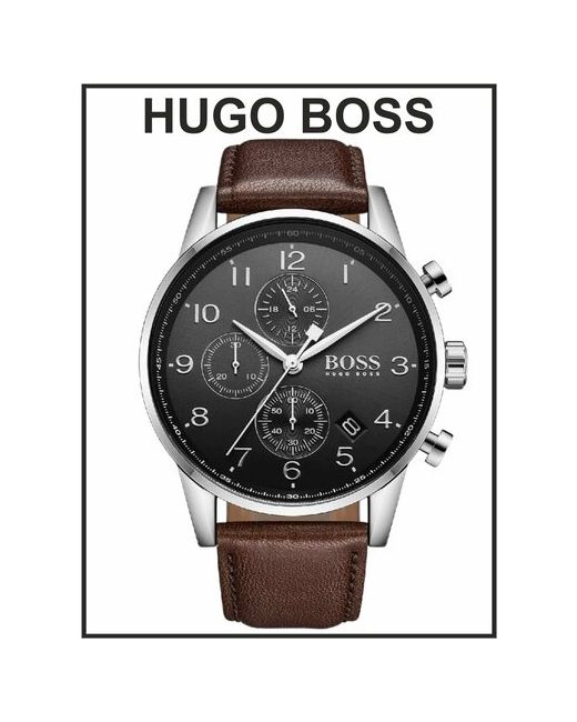 Boss Наручные часы коричневый серебряный