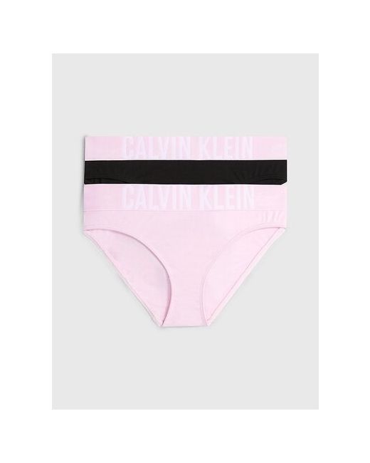 Calvin Klein Трусы 2 шт. размер XL черный розовый