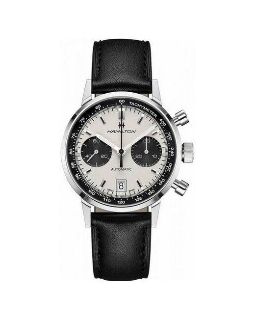 Hamilton Наручные часы American Classic H38416711 белый серебряный