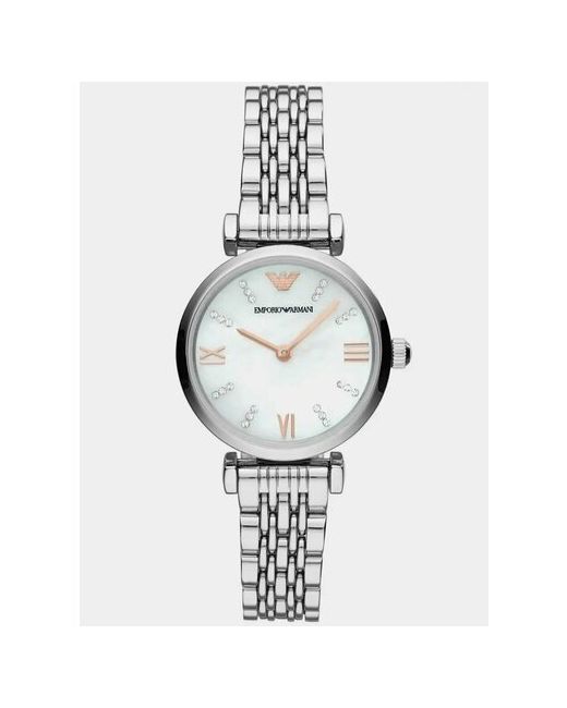 Emporio Armani Наручные часы Gianni T-Bar серебряный