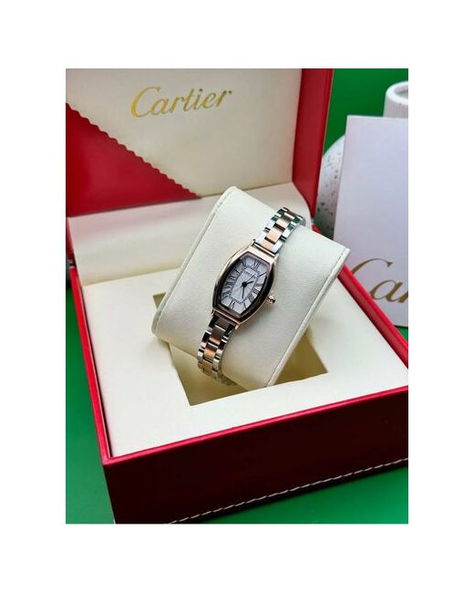 Cartier Наручные часы золотистый/белый