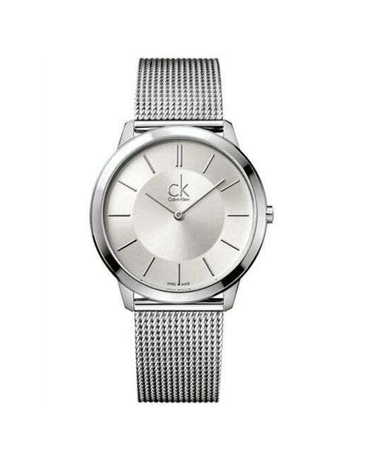 Calvin Klein Наручные часы Minimal K3M21126 серебряный