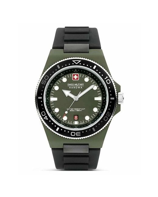 Swiss Military Hanowa Наручные часы зеленый черный