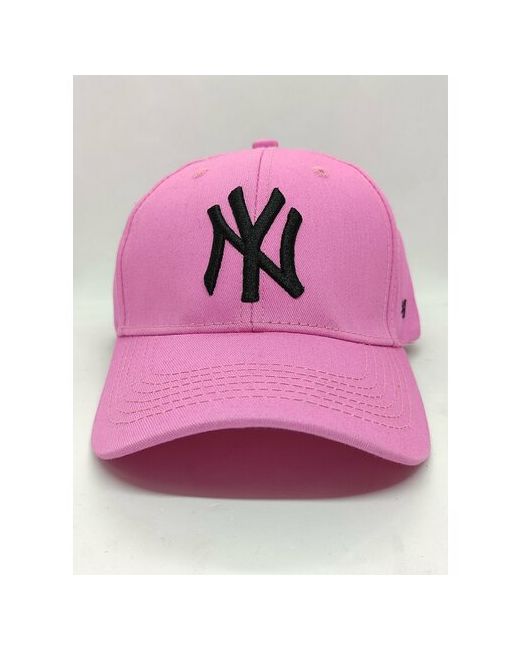 Ny Бейсболка размер 56-57 розовый черный