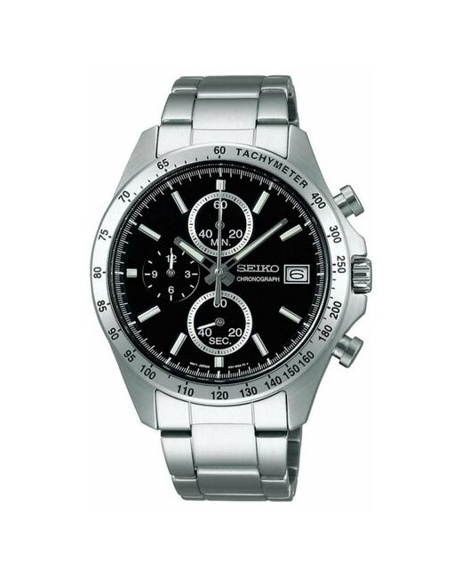 Seiko Наручные часы SeikoSBTR005 черный серебряный